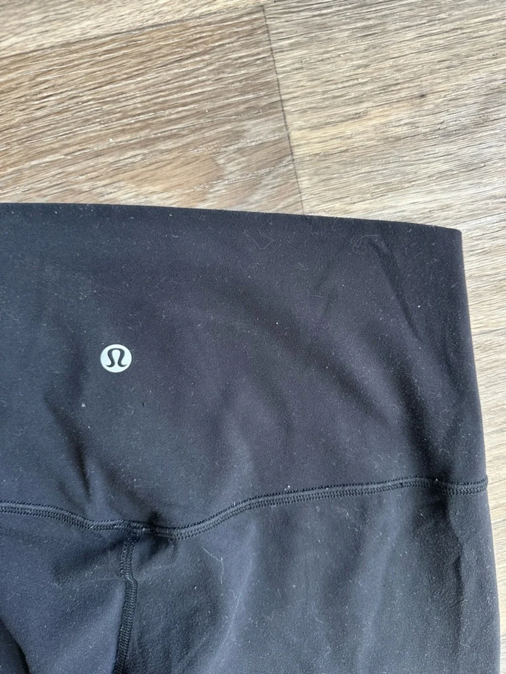 Lululemon Black Leggings Size 8 High Rise Athletic Yoga Pants - Picture 9 of 11